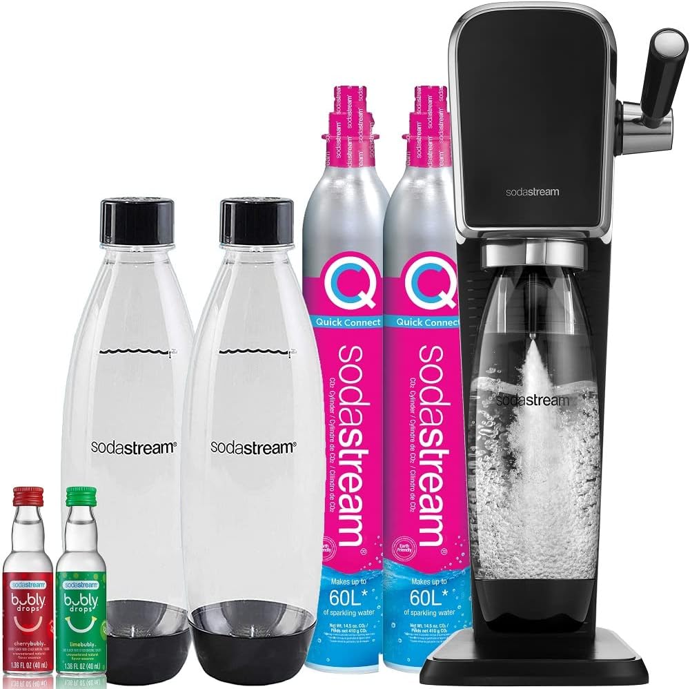 SodaStream Art Sparkling Water Maker Bundle