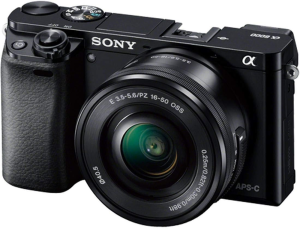 Sony Alpha a6000 Mirrorless Digitial Camera 24.3MP SLR Camera with 3.0-Inch LCD (Black) w/ 16-50mm Power Zoom Lens